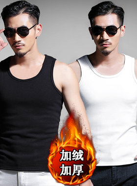 冬季男士男加厚马甲潮保暖背心