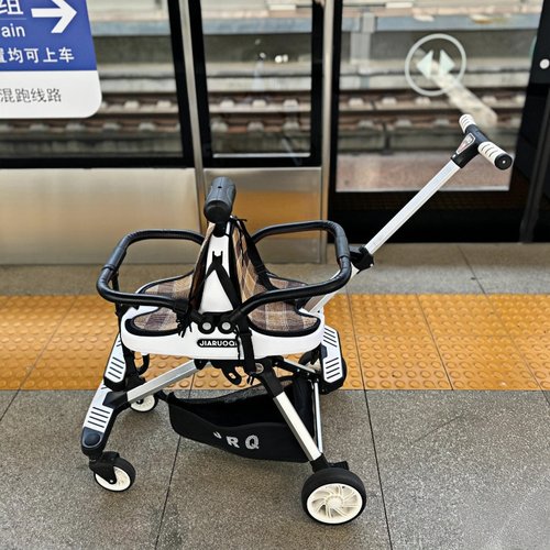 双胞胎溜娃神器双人可前后坐轻便携带折叠宝宝小孩婴儿二胎手推车