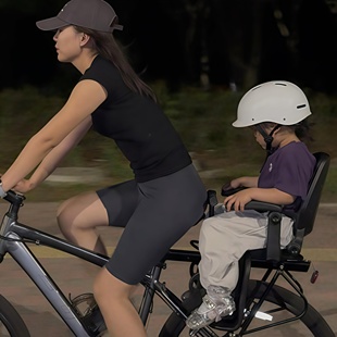 适配捷安特自行车儿童座椅公路车宝宝后座椅山地车靠背座椅幼中大