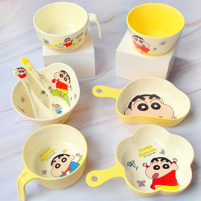 五和蜡笔小新儿童碗宝宝碗