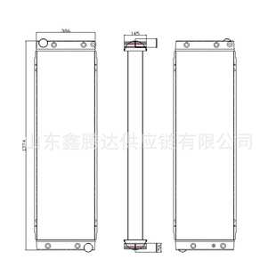液压油冷却器E336挖掘机配件475 6622水箱散热器厂家