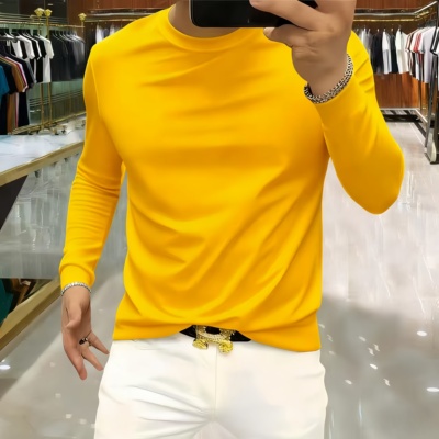 240克高支丝光棉T恤抗皱有档次