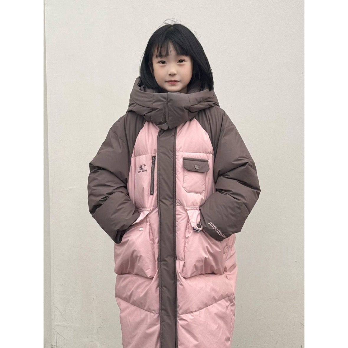 2025女童长款过膝羽绒棉服冬季加厚保暖中大童棉衣小女孩棉袄外套,童装/婴儿装/亲子装,棉袄/棉服,淘宝优惠券,粉丝福利购,淘宝优惠卷