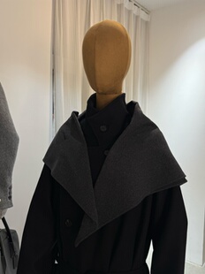 优雅随行丨山阶丨三角巾披肩秋冬亲肤保暖羊绒时装围巾造型神器