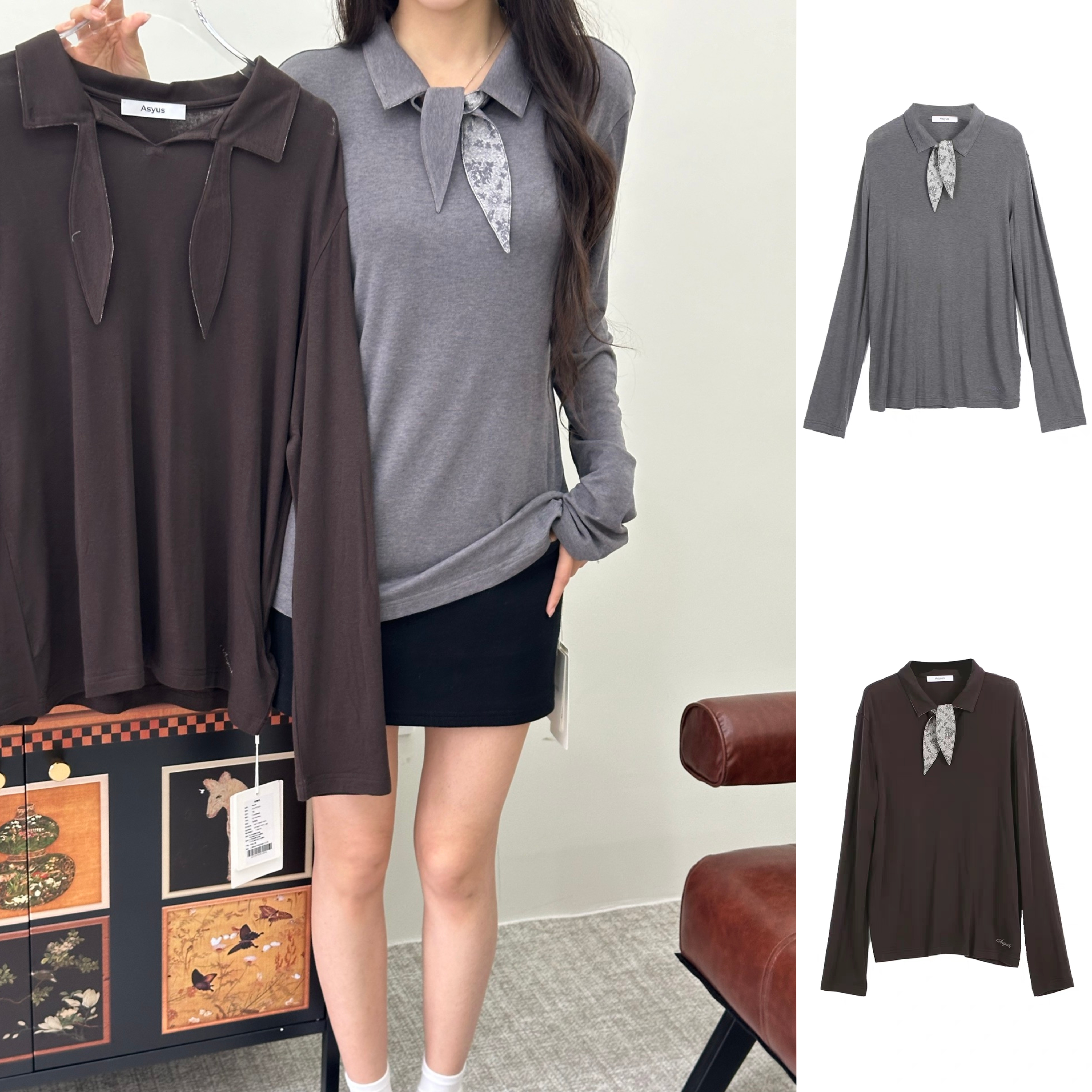 现货秒发 ASYUS 官方授权 26PS领结上衣