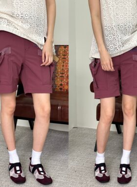 GARCON BY GARCON 官方授权26SS   荷叶边尼龙短裤