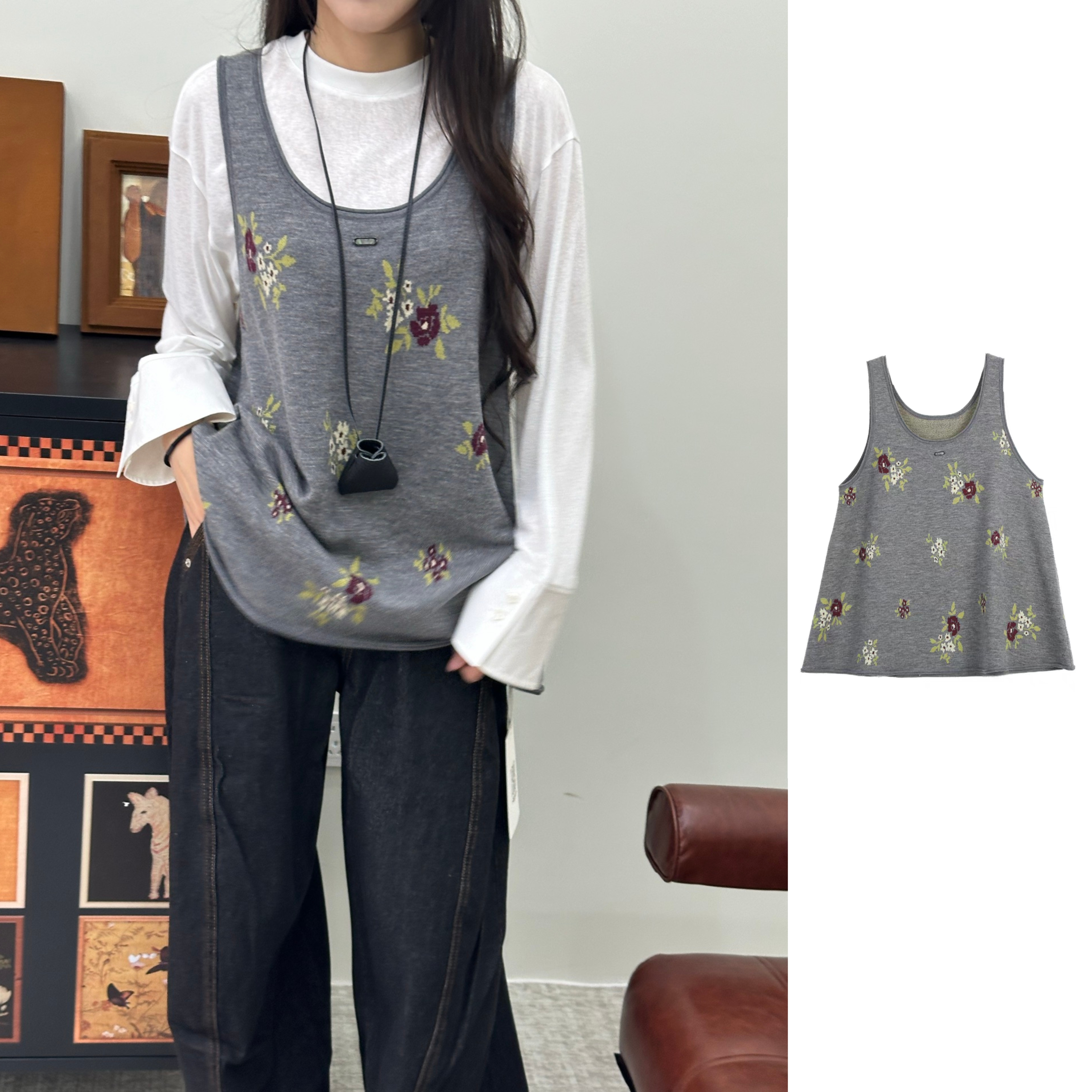 现货秒发 ASYUS 官方授权 26PS针织马甲