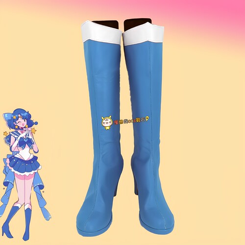 美少女战士水野亚美cos鞋定做