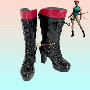 街头霸王5嘉米怀特cos鞋定做1268动漫游戏人物cosplay表演鞋定制