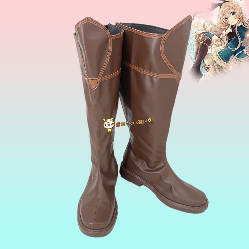 格林笔记回音爱丽丝cos鞋定做