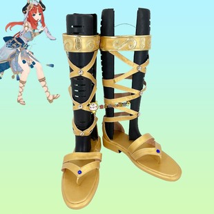 原神妮露cos鞋定做1302动漫游戏人物漫展演出来图定制cosplay鞋子