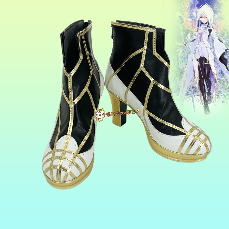 FGO旧梅林满破cos鞋定做
