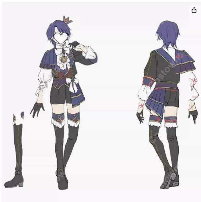 高濑今宵cos鞋定制