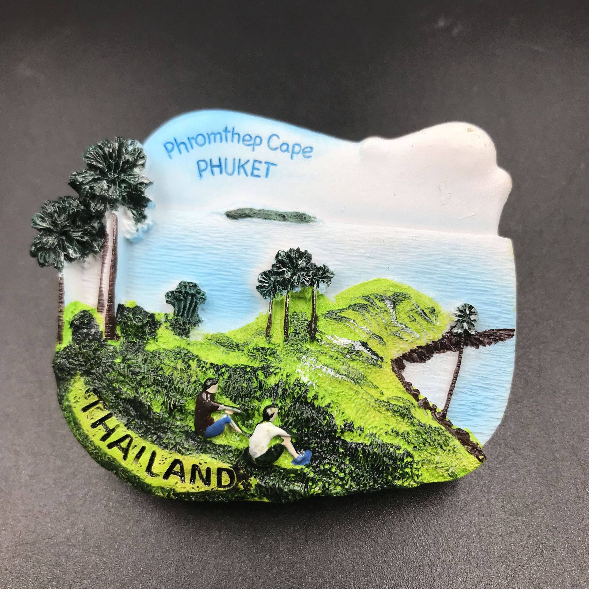 冰箱磁贴泰国旅游纪念品手信泰国普吉岛金佛摆件精品小工艺品树脂