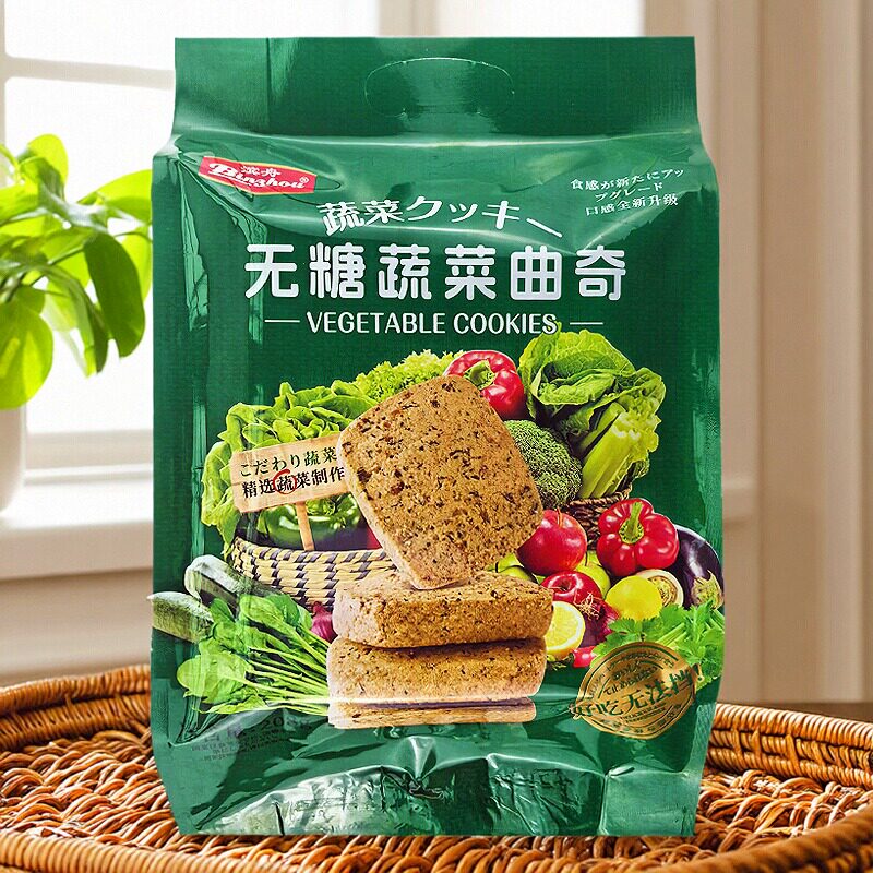无糖曲奇饼干网红零食
