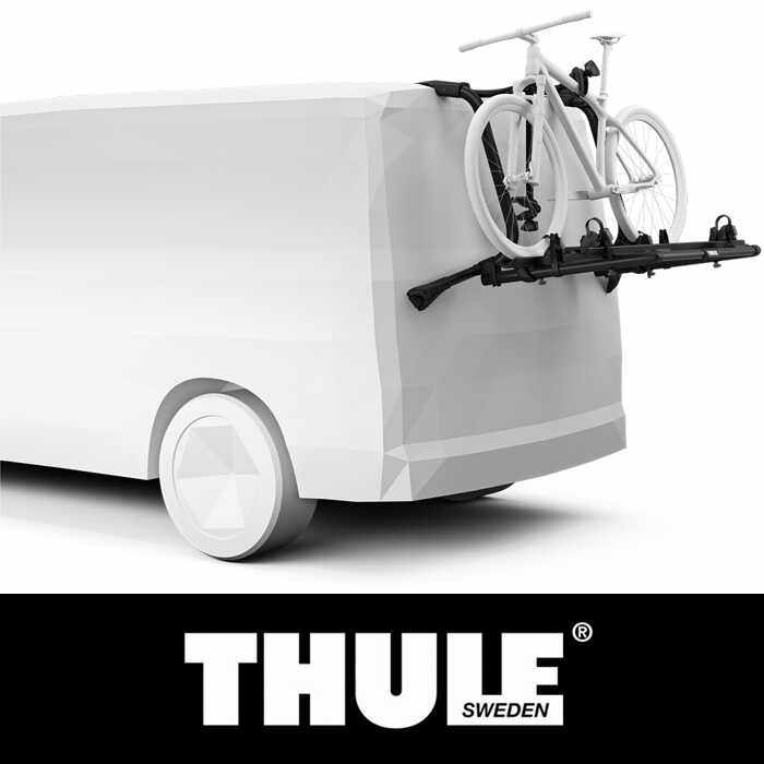 拓乐Thule WanderWay 悬挂式后背箱自行车架大众T6专用车架黑色