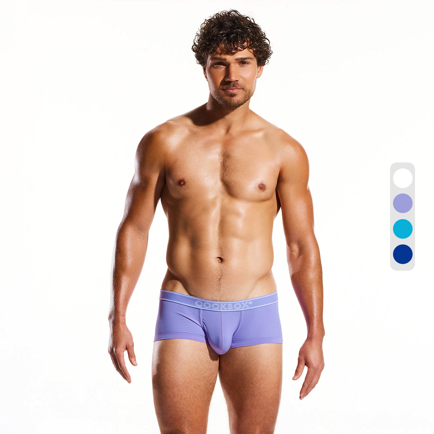 COCKSOX条纹肌理男士平角内裤