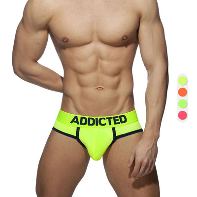 ADDICTED男士三角内裤分仓吊环