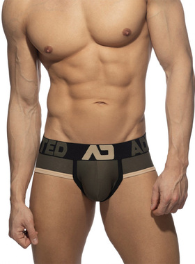 ADDICTED 性感高弹分仓囊袋男士三角内裤超薄U凸透气显大 AD1358