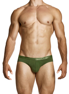 ModusVivendi 性感军绿棉质男士三角内裤透气舒适U凸囊袋 27414
