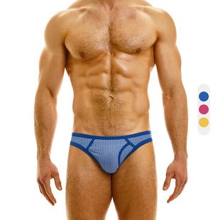 柔软 ModusVivendi 性感低腰棉弹力透气时尚 三角内裤 02212 男士