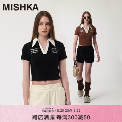 MISHKA美式高街polo领