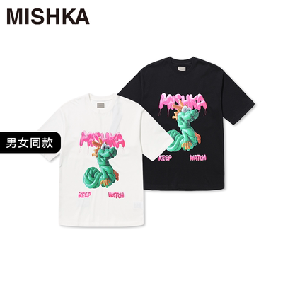 MISHKA短袖休闲龙年元素