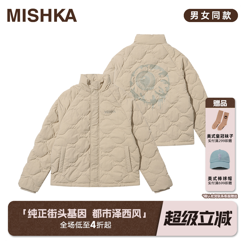 MISHKA立领日常穿搭羽绒服