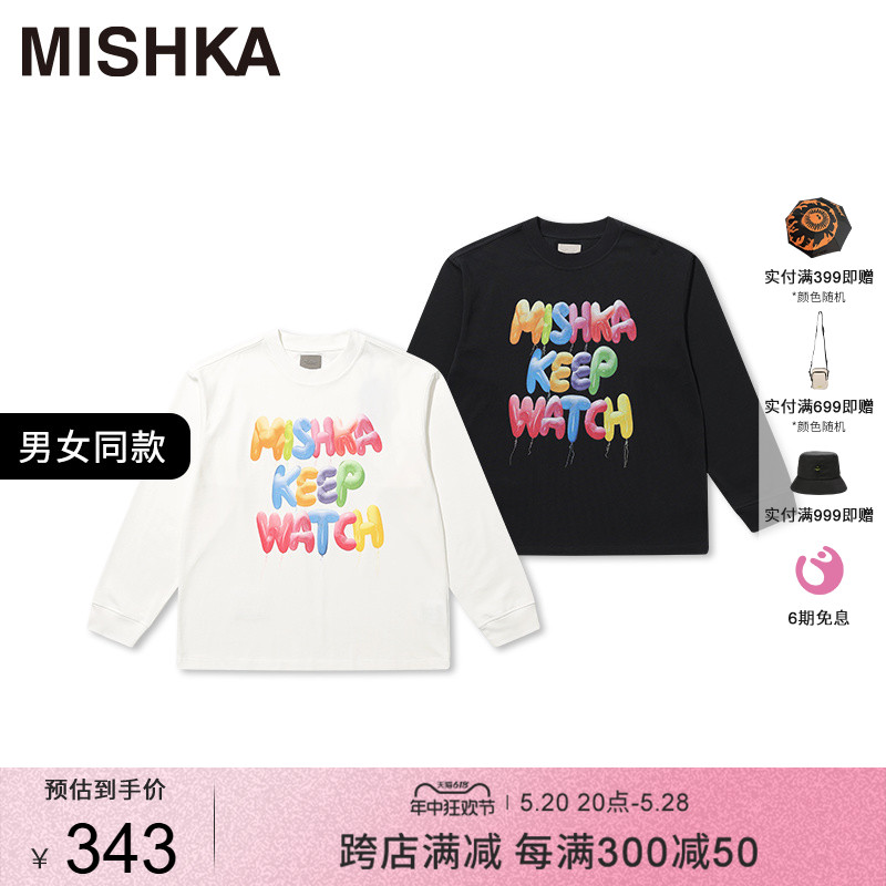 MISHKA长袖休闲常规纯棉