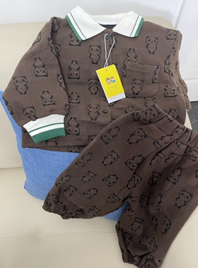 One豆熊猫套装小童