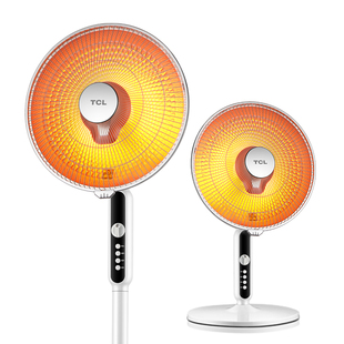 TCL小太阳取暖器家用节能电热扇暖风机办公室烤火炉摇头电暖气