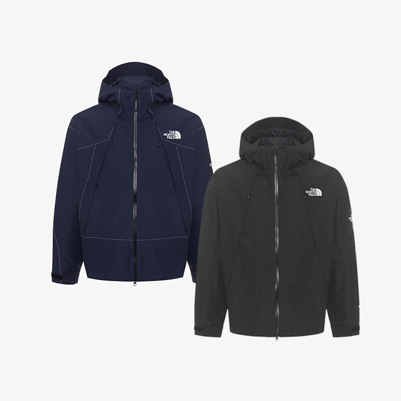 北面24款男女户外防水连帽夹克
