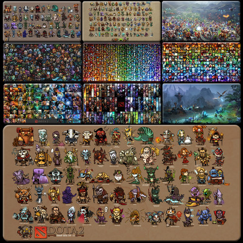 Dota2游戏周边工作室竞技鼠标垫