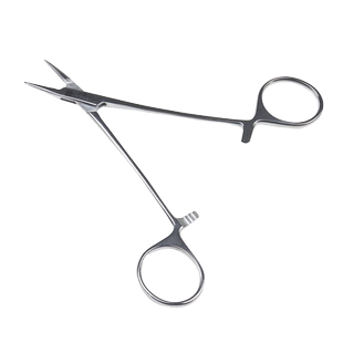 上海金钟 医用持针钳不锈钢持针止血钳手术钳血管钳组织镊夹针器