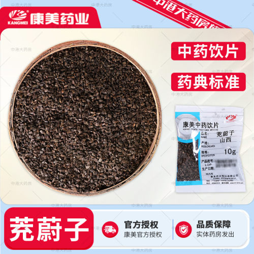 康美中药 茺蔚子50g益母草种子新货茺蔚籽茺子粉茺卫子茺玉子正品