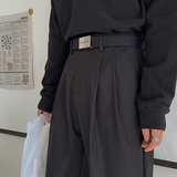 A432-1-K001P50限682025春季宽松休闲裤坠感西裤男ins裤子九分裤，男装西裤，星座518-1（原A432-1）