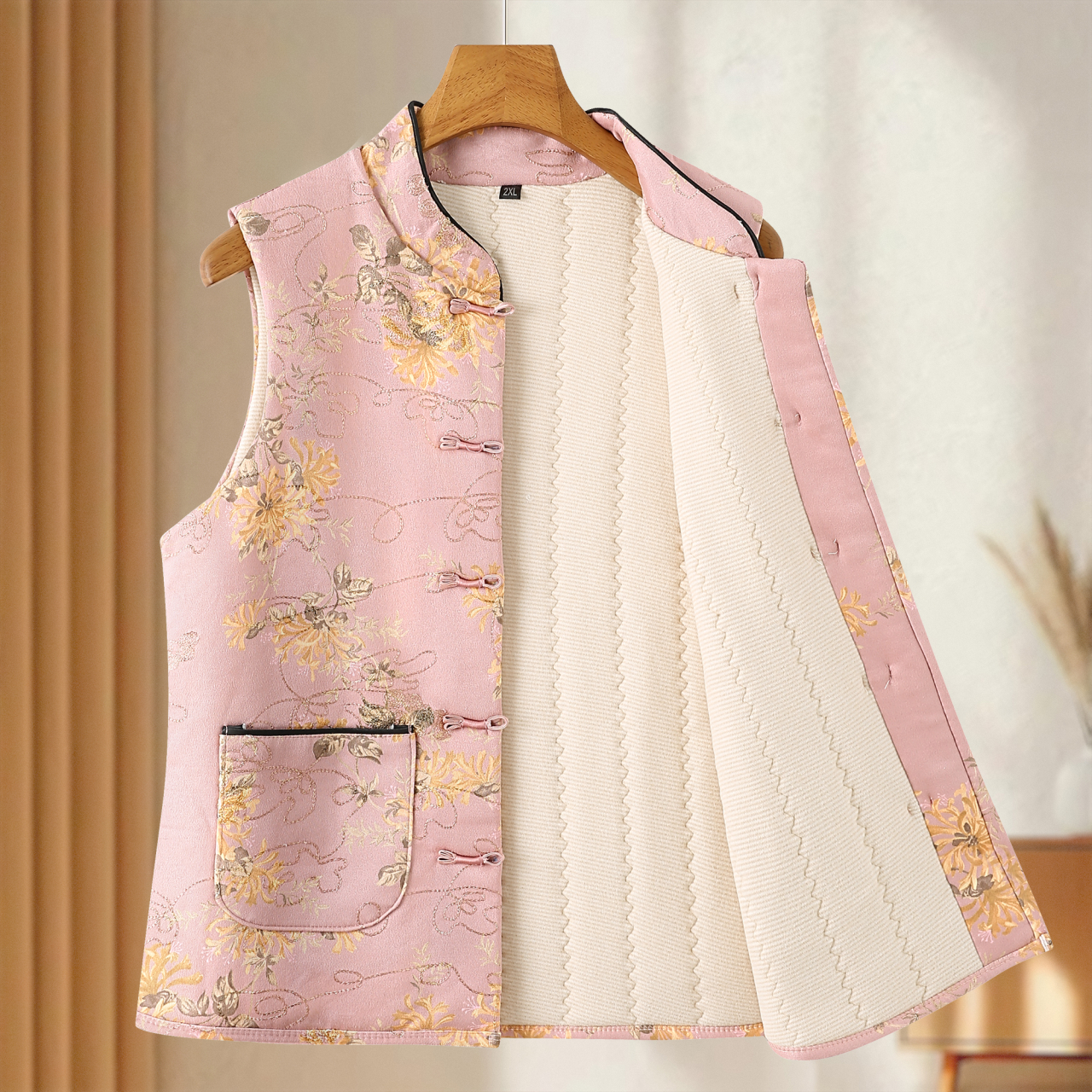 新中式国风马甲女2025新款