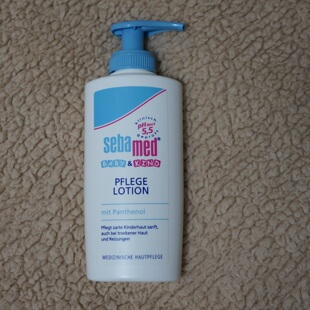 现货 德国本土sebamed施巴润肤乳液婴儿儿童保湿身体护肤乳200ml