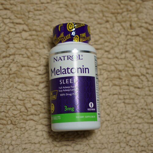 美国直邮NATROL褪黑素缓释片