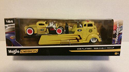 Maisto Design 1:64 Transport COE Flatbed / 1936 Chevy Pickup|msdalam kategori 橡塑材料及制品, 橡胶制品, 其他橡胶制品 - dari Buy2taobao.com untuk memberikan perkhidmatan ejen Taobao profesional membeli