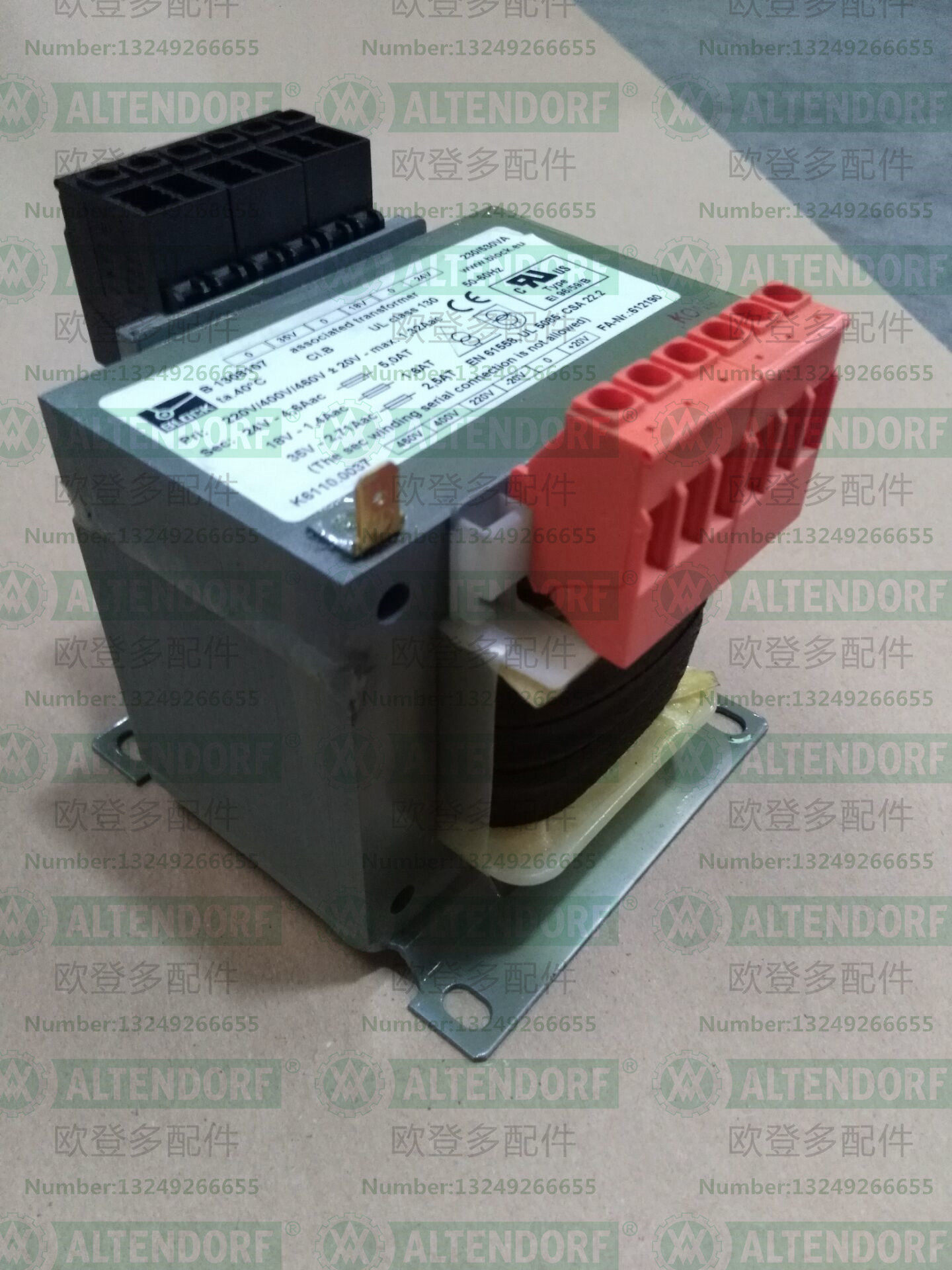 德国欧登多推台锯配件-K6110.0037变压器（WA8）