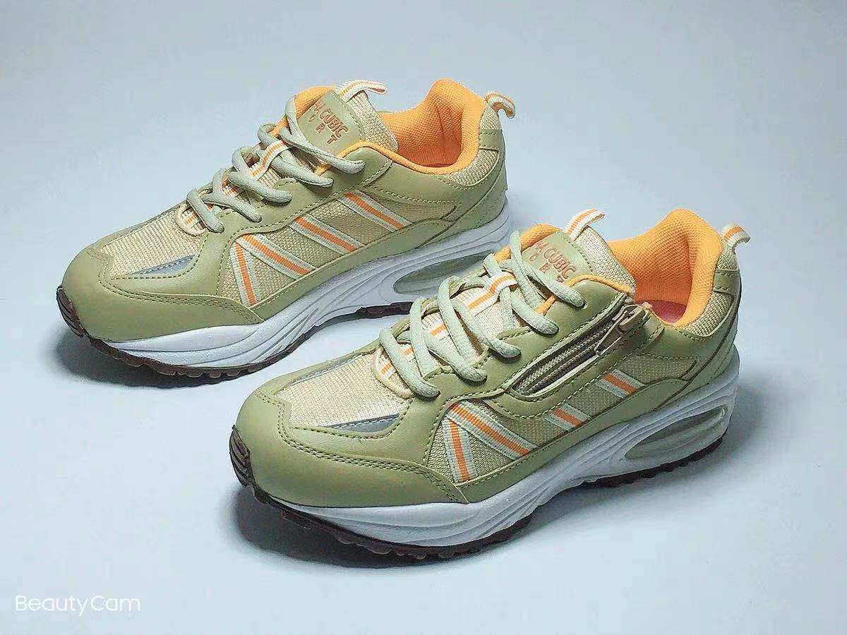 顺利外贸捡漏运动鞋网面气垫款轻便舒适防滑耐磨跑步鞋休闲鞋