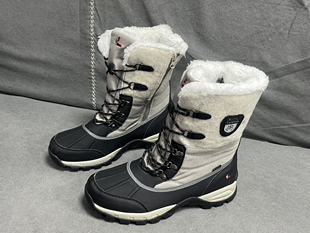 欧洲抗寒零下20-30度极地严寒雪地靴加厚大棉靴 东北户外保暖靴