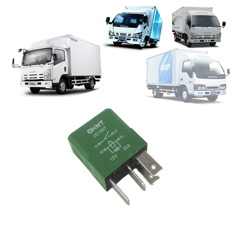 五十铃庆铃100p 600p kv100 kv600大灯继电器 空调电子风扇继电器