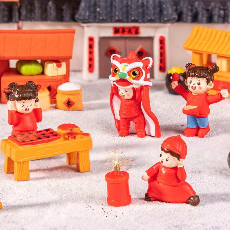 微景观迷你仿真水果草莓橙子