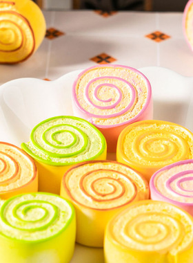 微景观创意仿真面包模型摆件