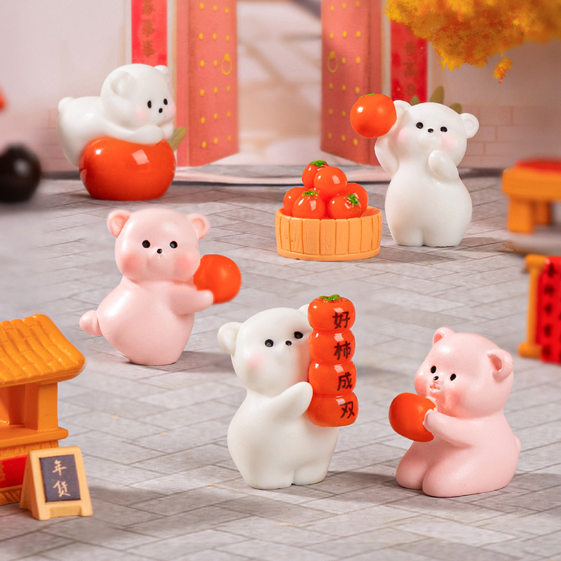 微景观手工造景动物摆件可爱小熊