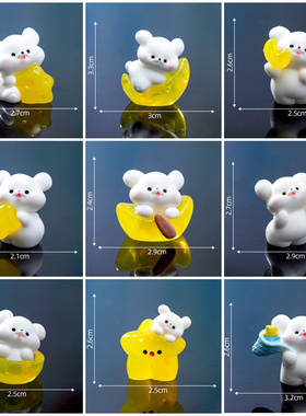 微景观手工造景小动物创意摆件