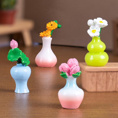 微景观小饰品摆件创意树脂花瓶