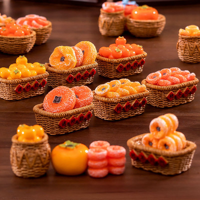 树脂桌面摆件卡通手工食物微景观